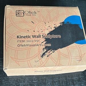 Oyeh Visual Arts - 2022-V01 : Kinetic Wall Sculpture